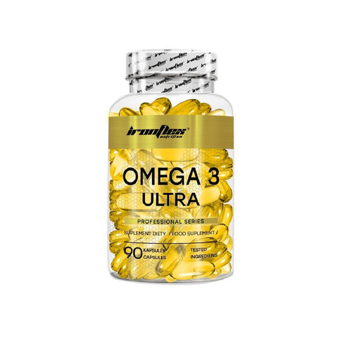 Omega 3 Ultra 90 capsule, Ironflex, Acizi grasi omega 3 1