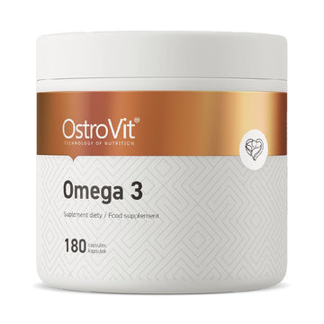 Acizi grasi Omega | Omega 3 1000mg, 180 capsule, Ostrovit, Acizi grasi omega 3 din ulei de peste 0
