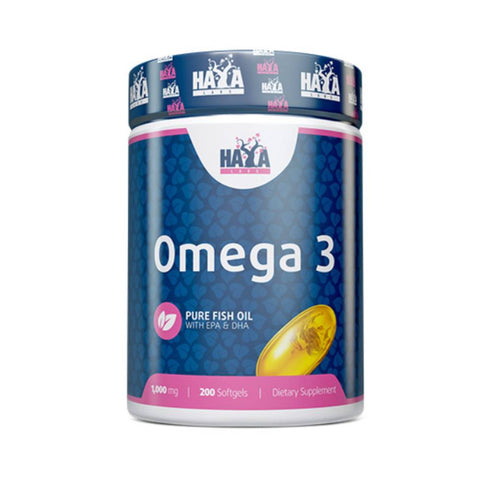 Acizi grasi Omega | Omega 3 1000mg, 200 capsule, Haya Labs, Acizi grasi din ulei de peste 0