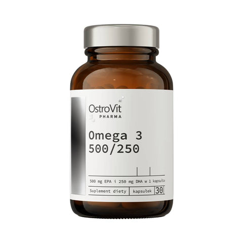 Acizi grasi Omega | Omega 3 500/250, 30 capsule, Ostrovit Pharma, Acizi grasi din ulei de peste 0