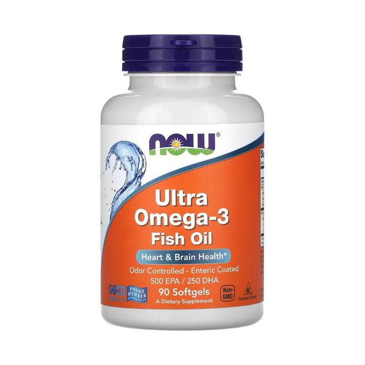 Acizi grasi Omega | Omega 3 90 capsule moi, Now Foods, Acizi grasi din ulei de peste 0