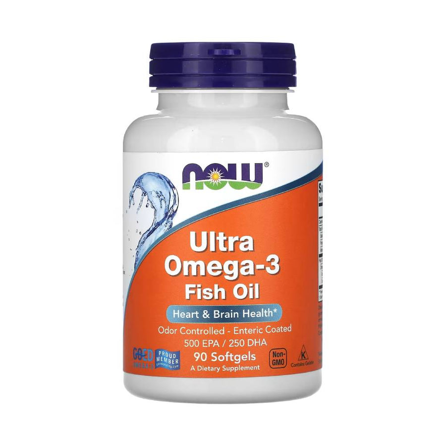 Acizi grasi Omega | Omega 3 90 capsule moi, Now Foods, Acizi grasi din ulei de peste 0