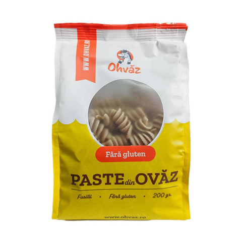 Paste proteice | Paste din ovaz fara gluten, 200g, Ohvaz 0