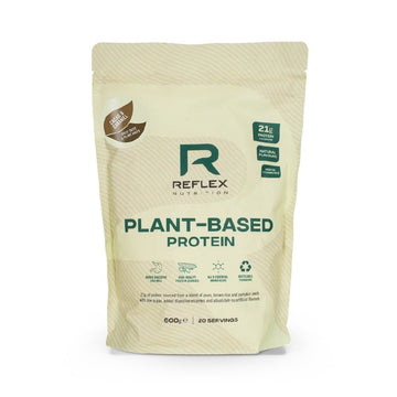 Plant based protein 600g, pudra, Reflex Nutrition, Supliment alimentar de tip proteine vegetale 1