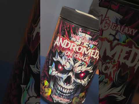 Andromeda On Crack 545g, pudra, Veiny Galaxy, Supliment alimentar de tip pre-workout cu cofeina