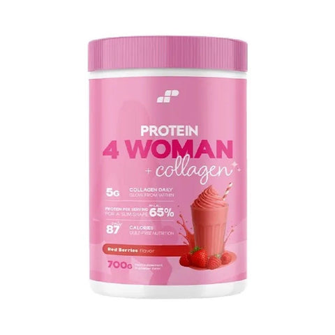 Proteine Protein 4 Woman + Collagen 700g, pudra, MP Nutrition, Supliment alimentar de tip proteina cu colagen 2