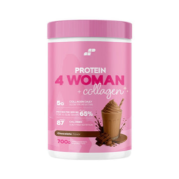 Proteine Protein 4 Woman + Collagen 700g, pudra, MP Nutrition, Supliment alimentar de tip proteina cu colagen 1