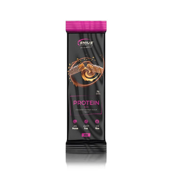 Protein bar 50g, Genius Nutrition, Baton proteic 1
