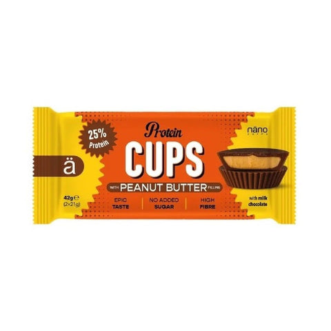 Batoane Protein Cups 42g, NanoSupps, Gustare proteica 1