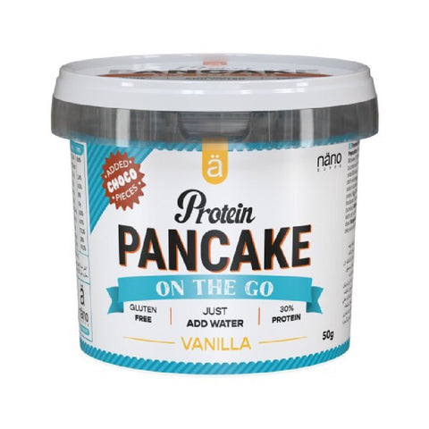 Proteine Protein Pancake On The Go 50g, pudra, NanoSupps, Clatita proteica la pahar 2