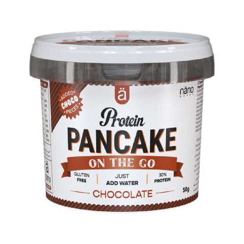 Proteine Protein Pancake On The Go 50g, pudra, NanoSupps, Clatita proteica la pahar 1