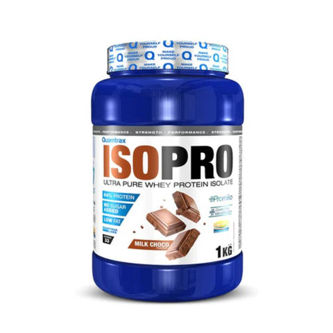 Izolat proteic din zer | Isopro Promiko® pudra, 1kg, Quamtrax, Izolat proteic din zer 0
