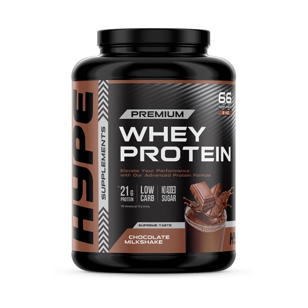 Concentrat proteic din zer | Proteina din zer Premium pudra, 1kg, Hype Supplements, Supliment crestere masa musculara 1