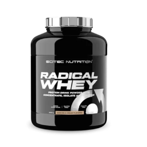Proteine Radical Whey 2000g, pudra, Scitec Nutrition, Supliment alimentar de tip proteina din zer cu aminoacizi si creatina 3