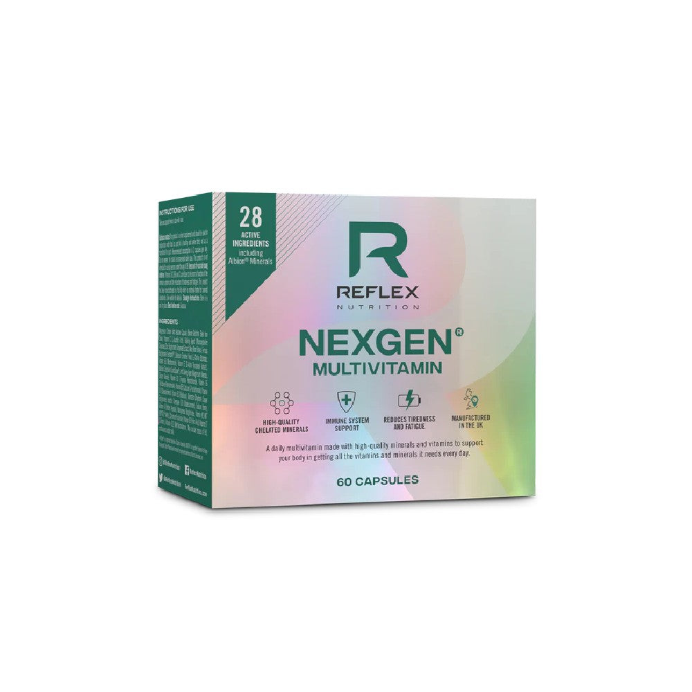 Nextgen Multivitamin, 60 capsule, Reflex Nutrition, Supliment alimentar de tip vitamine si minerale