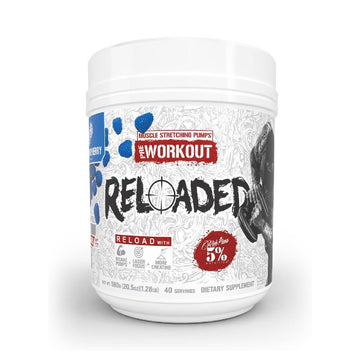 Pre-workout Reloaded, pudra, 535g, 5% Rich Piana, Supliment alimentar pre-workout cu cofeina 1