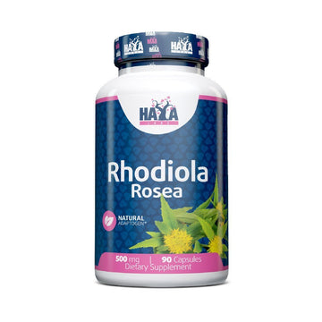 Suplimente antistres | Rhodiola Rosea 500mg, 90 capsule, Haya Labs, Supliment alimentar pentru sanatate 0