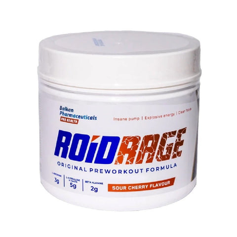Pre-workout Roid Rage 420g, pudra, Balkan Pharmaceuticals, Supliment alimentar Pre-Workout cu cofeina 2