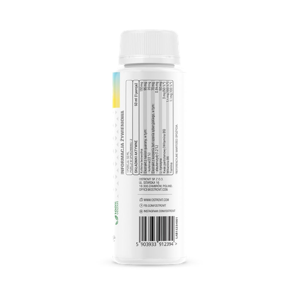 RTD Energy Shot, 100ml, Ostrovit, Supliment alimentar pentru energie 2