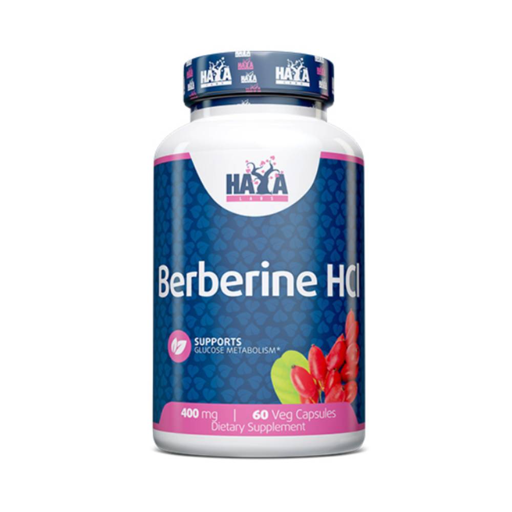 Arzatoare de grasimi | 100% Berberina HCl 400mg, 60 capsule, Haya Labs, Supliment alimentar slabire 0