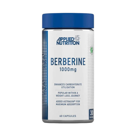 Applied Nutrition | Berberina 1000mg, 60 capsule, Applied Nutrition, Supliment alimentar slabire 0