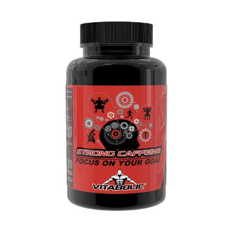 Arzatoare de grasimi | Strong Coffeine, 100 capsule, Vitabolic, Cofeina pentru energie 0