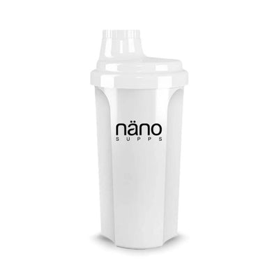 Shakere Shaker 500ml, NanoSupps, Accesoriu fitness White 1