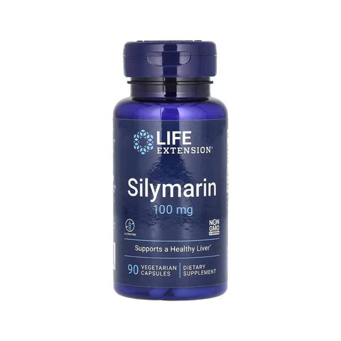 Silimarina 100mg, 90 capsule, Life Extension, Supliment sanatate hepatica 1