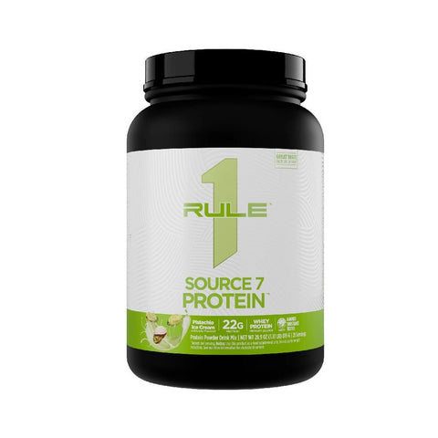 Proteine Source 7 Protein 820g, pudra, Rule One, Supliment alimentar de tip amestec proteic 2