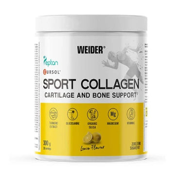 Sport Collagen 300G, Pudra, Weider, Colagen hidolizat cu PEPTAN, CURSOL si siliciu pentru articulatii 1