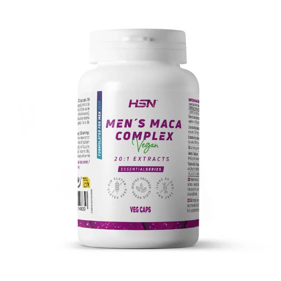 Suplimente sanatate sexuala | Men's Maca Complex 30 capsule, HSN, Supliment stimulare hormonala 0