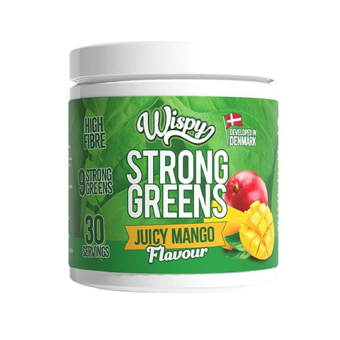 Strong Greens 300g, pudra, Wispy, Pulbere strong greens cu spirulina si fibre 4