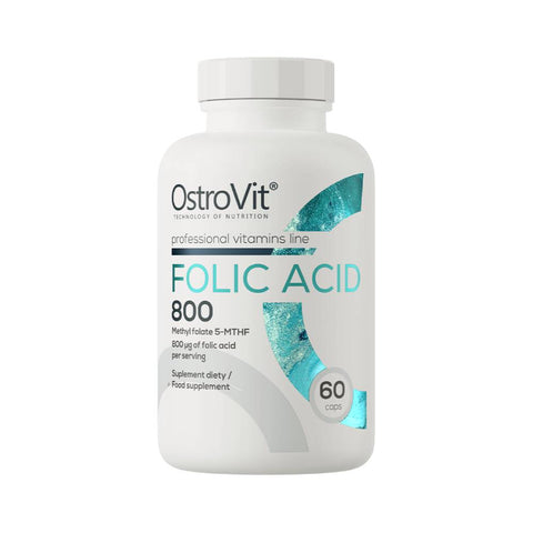 undefined | Acid folic 800, 60 capsule, Ostrovit, Supliment alimentar pentru sanatate 0