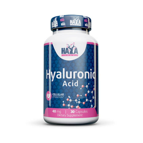 undefined | Acid hialuronic 40mg, 30 capsule, Haya Labs, Supliment alimentar pentru sanatate si frumusete 0