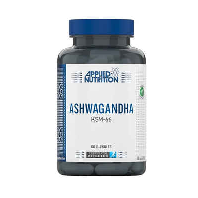 Suplimente sanatate Ashwagandha KSM-66, 60 capsule, Applied Nutrition, Supliment alimentar pentru sanatate 1