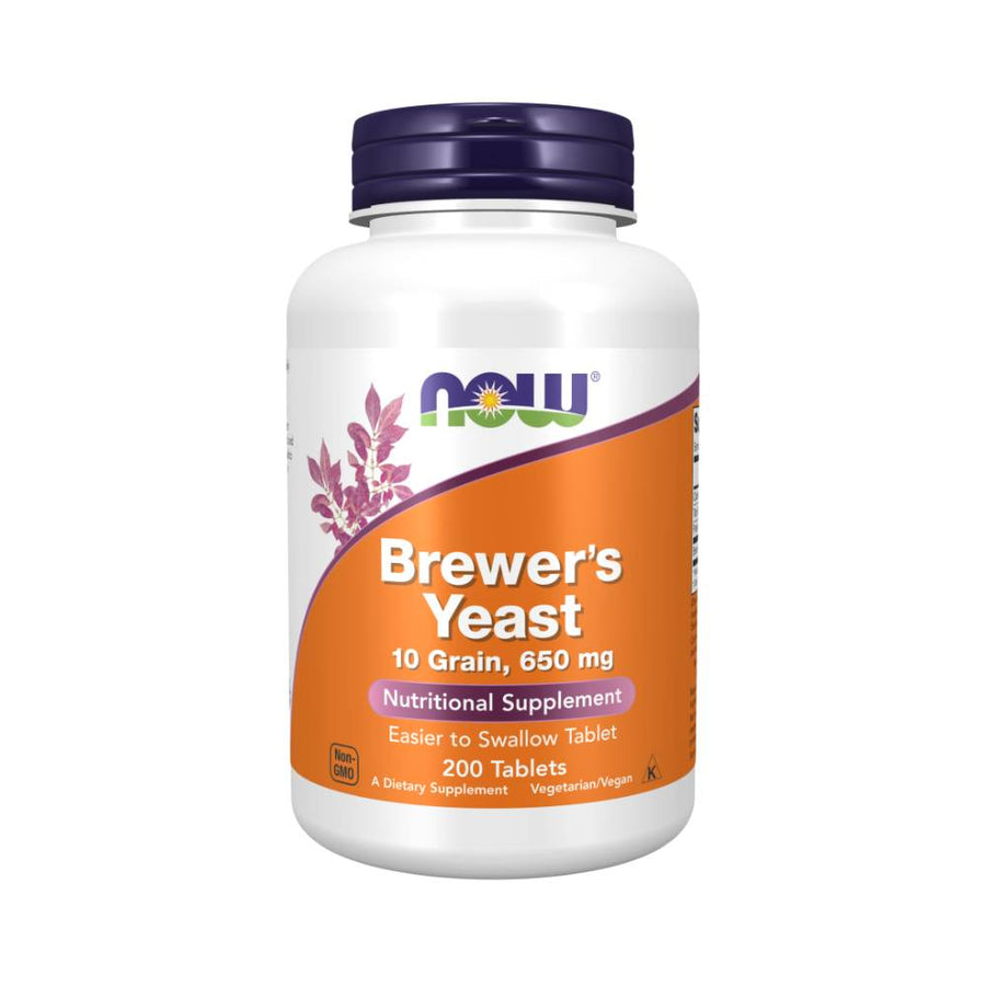 Now Foods | Drojdie de bere 1950mg, 200 tablete, Now Foods, Supliment alimentar pentru sanatate 0