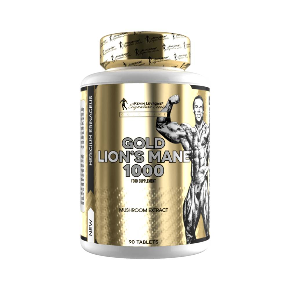 Stimulatoare focus | Extract de ciuperca Coama Leului 1000, 90 tablete, Kevin Levrone, Supliment alimentar pentru sanatate 0