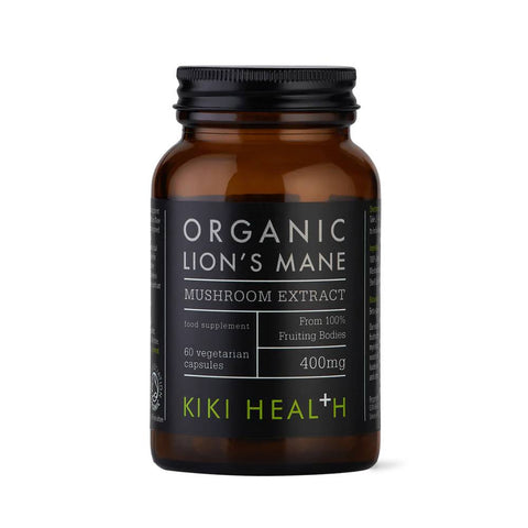 undefined | Extract de ciuperca Coama Leului 400mg, 60 capsule, Kiki Health, Supliment alimentar pentru sanatate 0