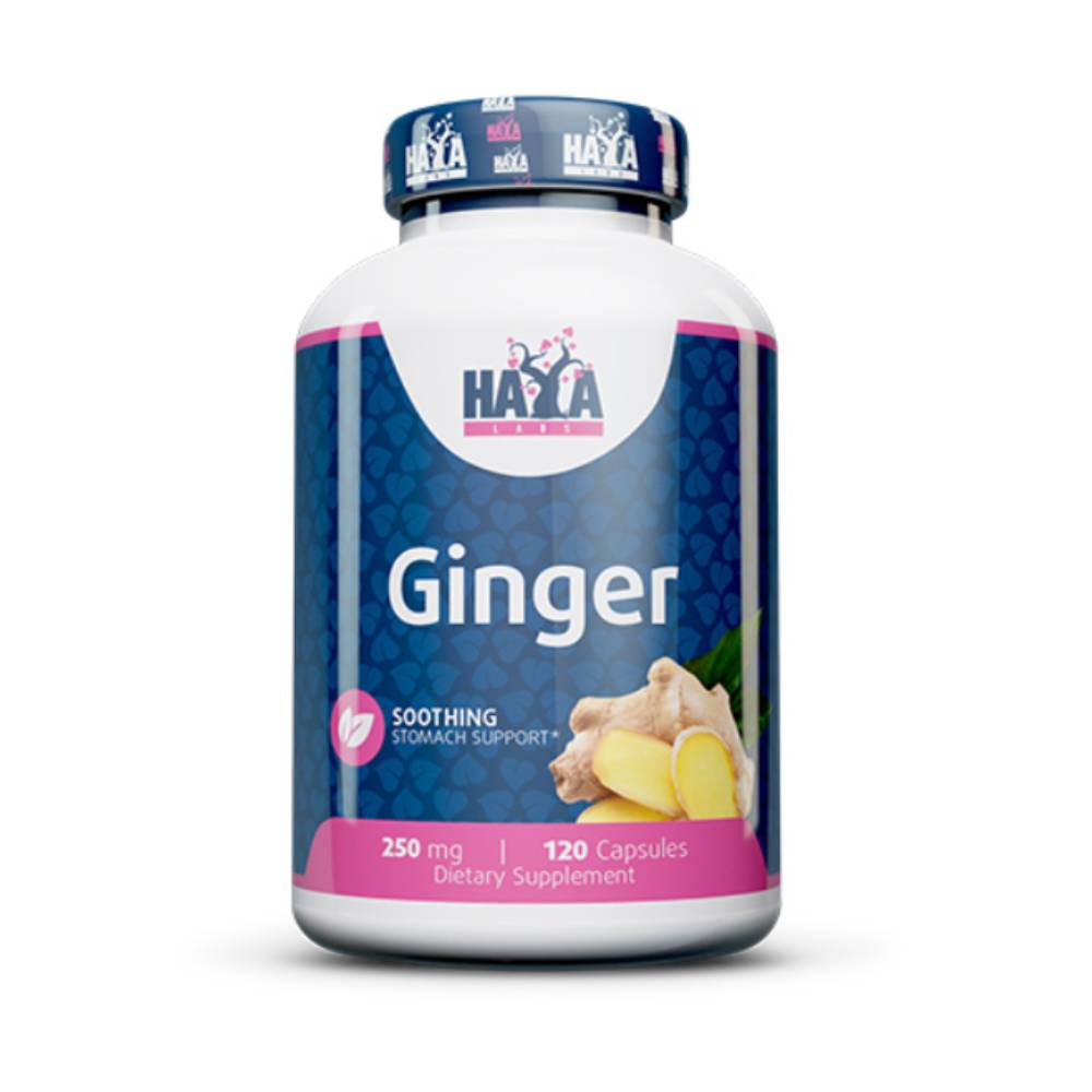 undefined | Ghimbir 250mg, 120 capsule, Haya Labs, Supliment alimentar pentru sanatate 0