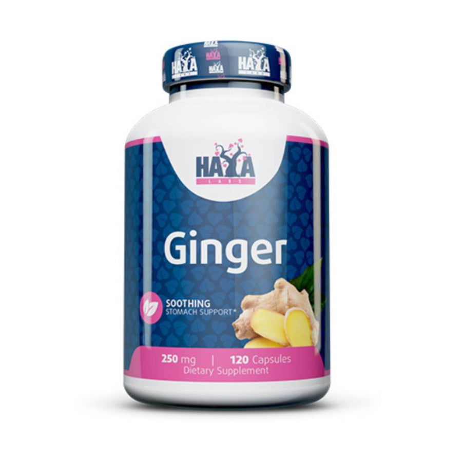 undefined | Ghimbir 250mg, 120 capsule, Haya Labs, Supliment alimentar pentru sanatate 0