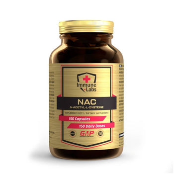 Hepatoprotectoare | NAC, 150 capsule, Immune Labs, Supliment antioxidanti sportivi 0