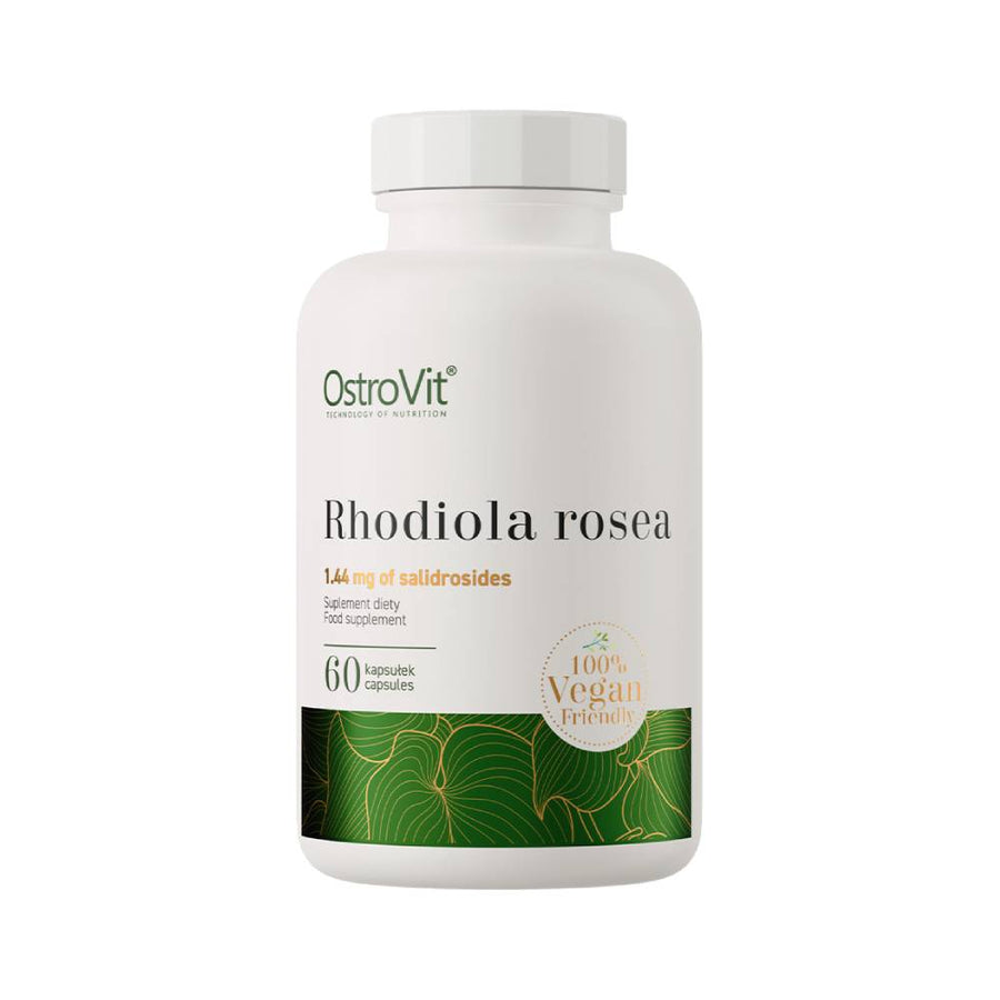Suplimente antistres | Rhodiola Rosea, 60 capsule, Ostrovit, Supliment alimentar pentru sanatate 0