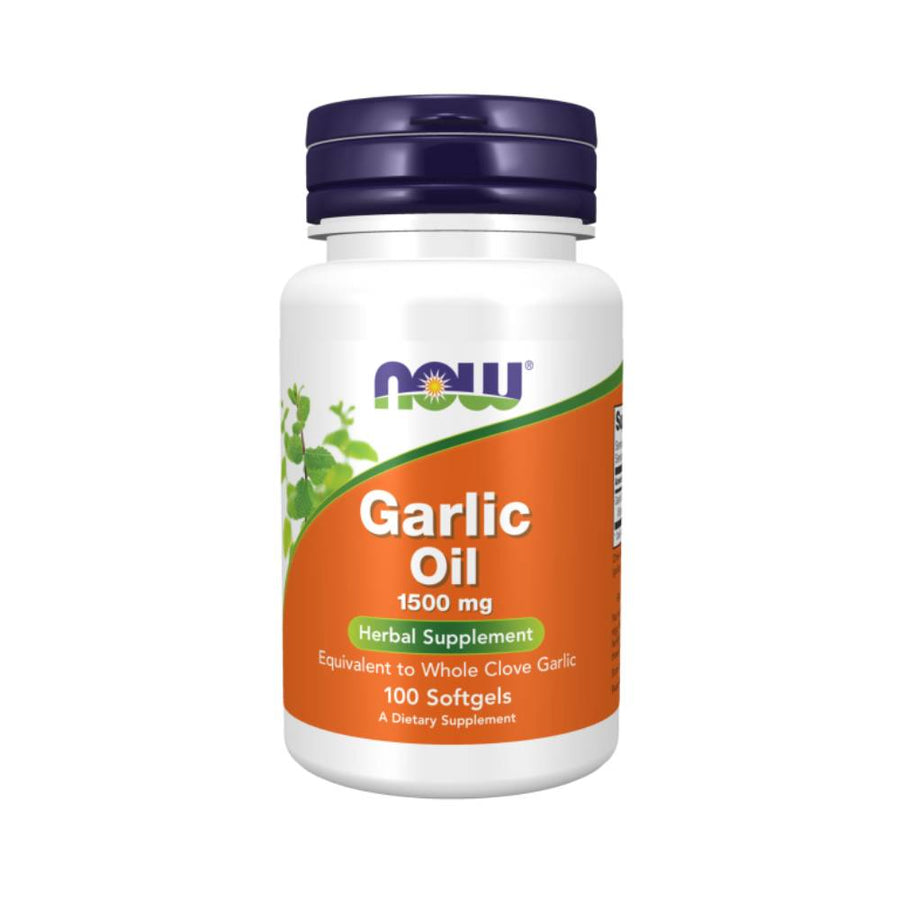Now Foods | Ulei de usturoi 1500mg, 100 capsule, Now Foods, Supliment alimentar pentru sanatate 0