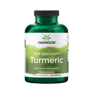 Turmeric 720mg, 240 capsule, Swanson, Supliment antioxidanti sportivi 1