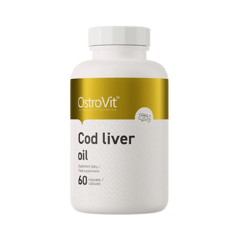 Omega Ulei din ficat de cod 500mg, 60 capsule moi, Ostrovit, Acizi grasi Omega 3 1