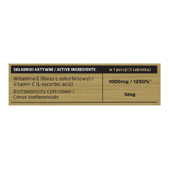 Vitamina C cu bioflavonoide, 100 tablete, Immune Labs, Supliment alimentar pentru sanatate