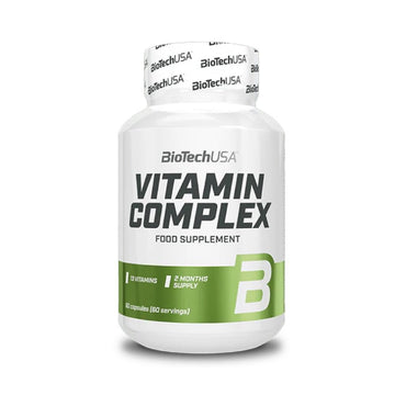 Vitamine si minerale Vitamin Complex 60 capsule, BiotechUSA, Supliment alimentar de tip vitamine si minerale 1