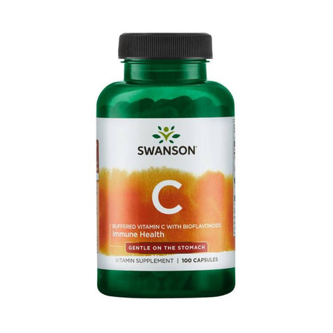 Vitamina C cu bioflavonoide, 100 capsule, Swanson, Supliment alimentar pentru sanatate 1