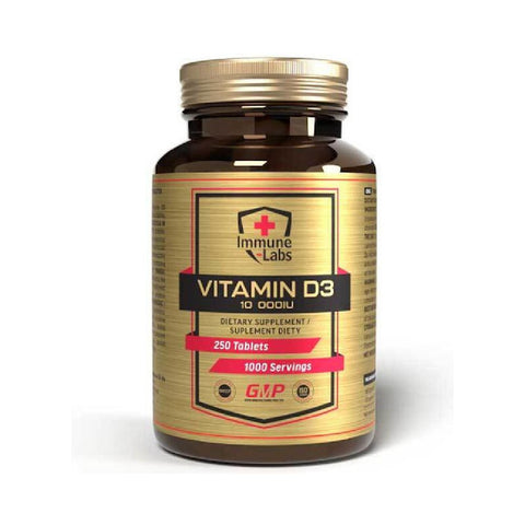Vitamina D3, 250 tablete, Immune Labs, Supliment alimentar pe baza de vitamina D3 1