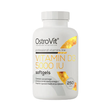 Omega Vitamina D3 5000IU, capsule moi, Ostrovit, Supliment alimentar de tip vitamine 1